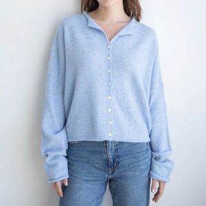 Things Between Baby Blue Piper Cardigan